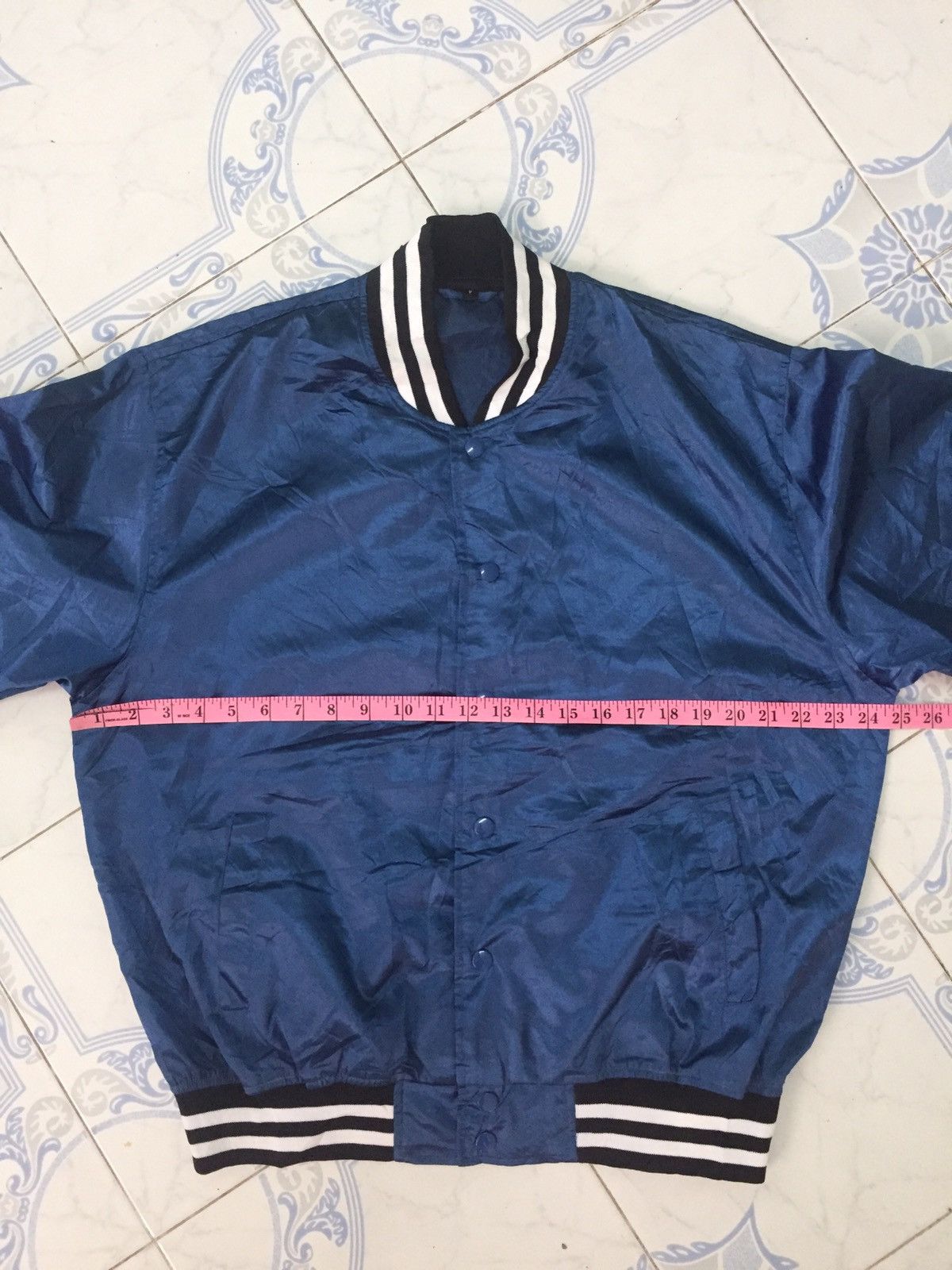 Japanese Brand × Ordinary Fits Japanese Thin Plain Flashy Blue Snap Button Jacket Size US L / EU 52-54 / 3 - 14 Thumbnail