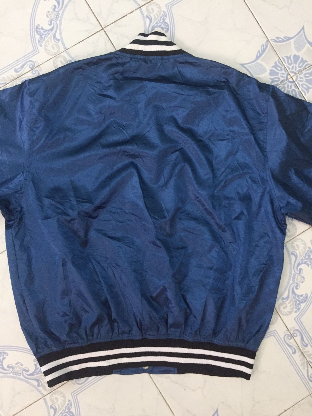 Japanese Brand × Ordinary Fits Japanese Thin Plain Flashy Blue Snap Button Jacket Size US L / EU 52-54 / 3 - 7 Thumbnail