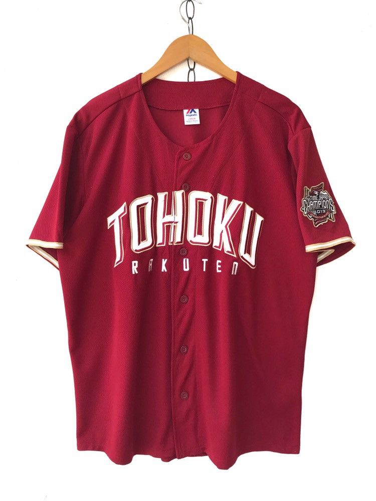 Japanese Brand × Majestic Tohoku Rakuten 1st Time Japan Champion ...