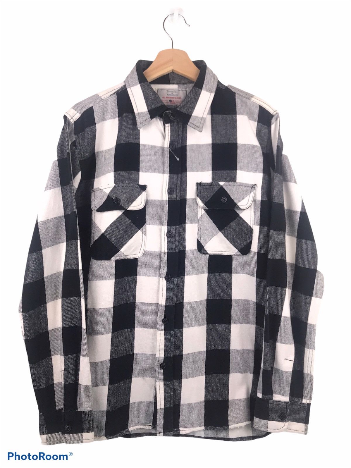 Flannel by Avirex Usa Tartan Plain Worker Style