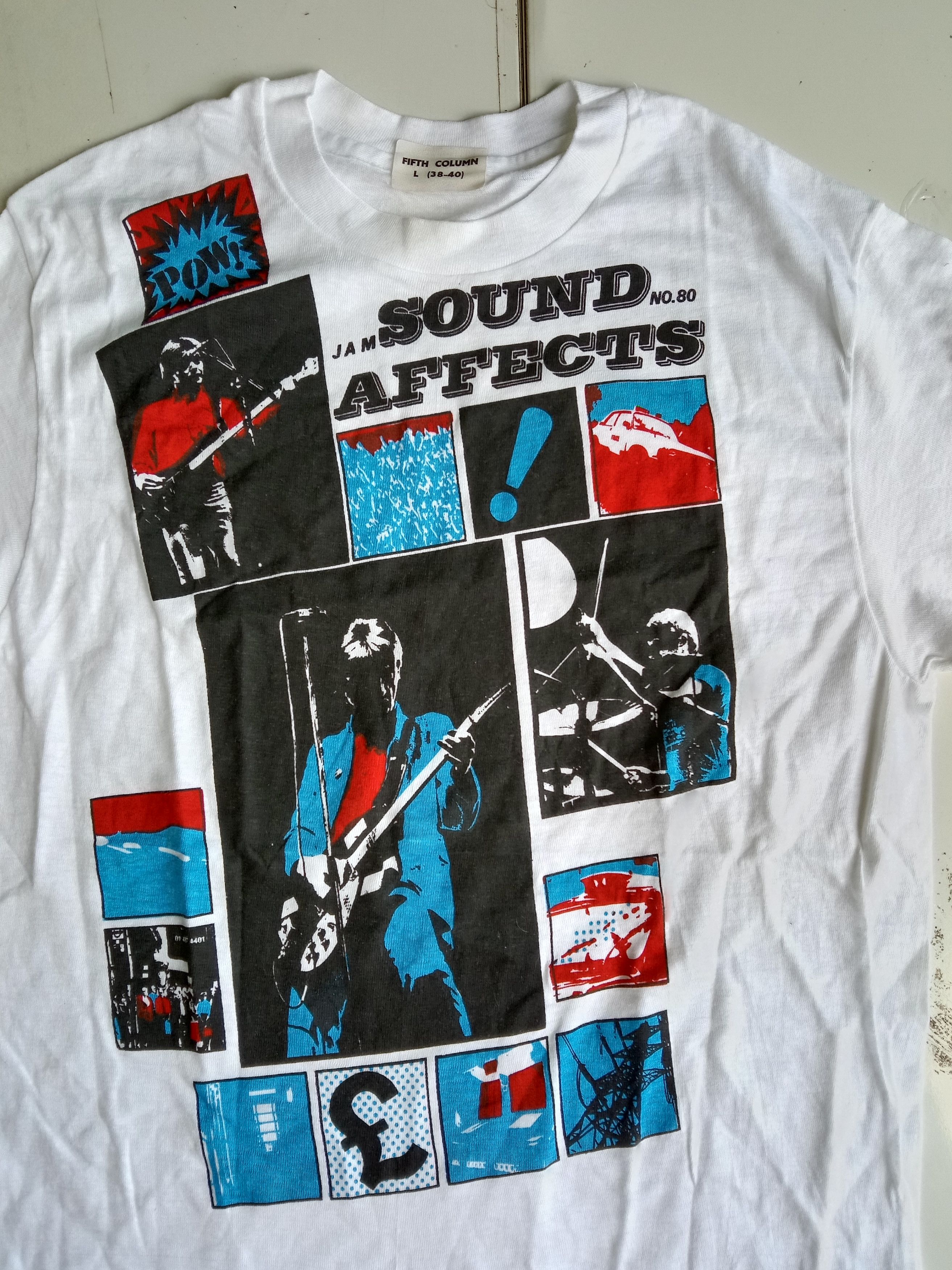 70-80s THE JAM FIFTH COLUMN ヴィンテージTシャツ 70-80s THE JAM FIFTH COLUMN ヴィンテージTシャツ