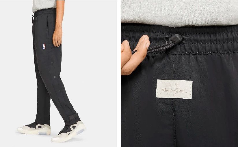 FOG Fear of God Nike Sz LARGE NIKE x Fear of God Warm Up Pants Off Noir Grailed