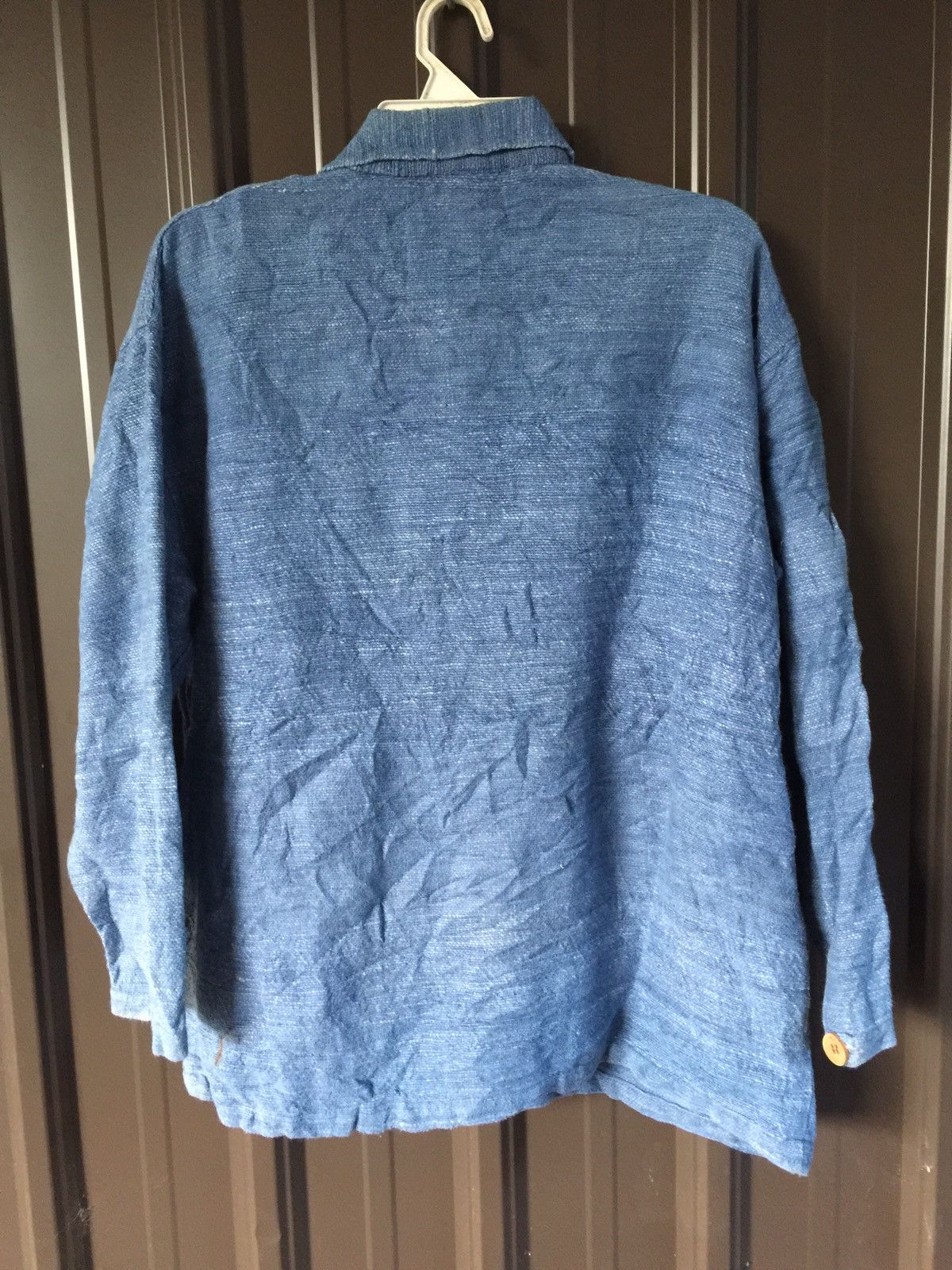 45rpm × Indigo × Japanese Brand Freaks NYC Indigo Chore Jacket Nice Design Size US L / EU 52-54 / 3 - 2 Thumbnail