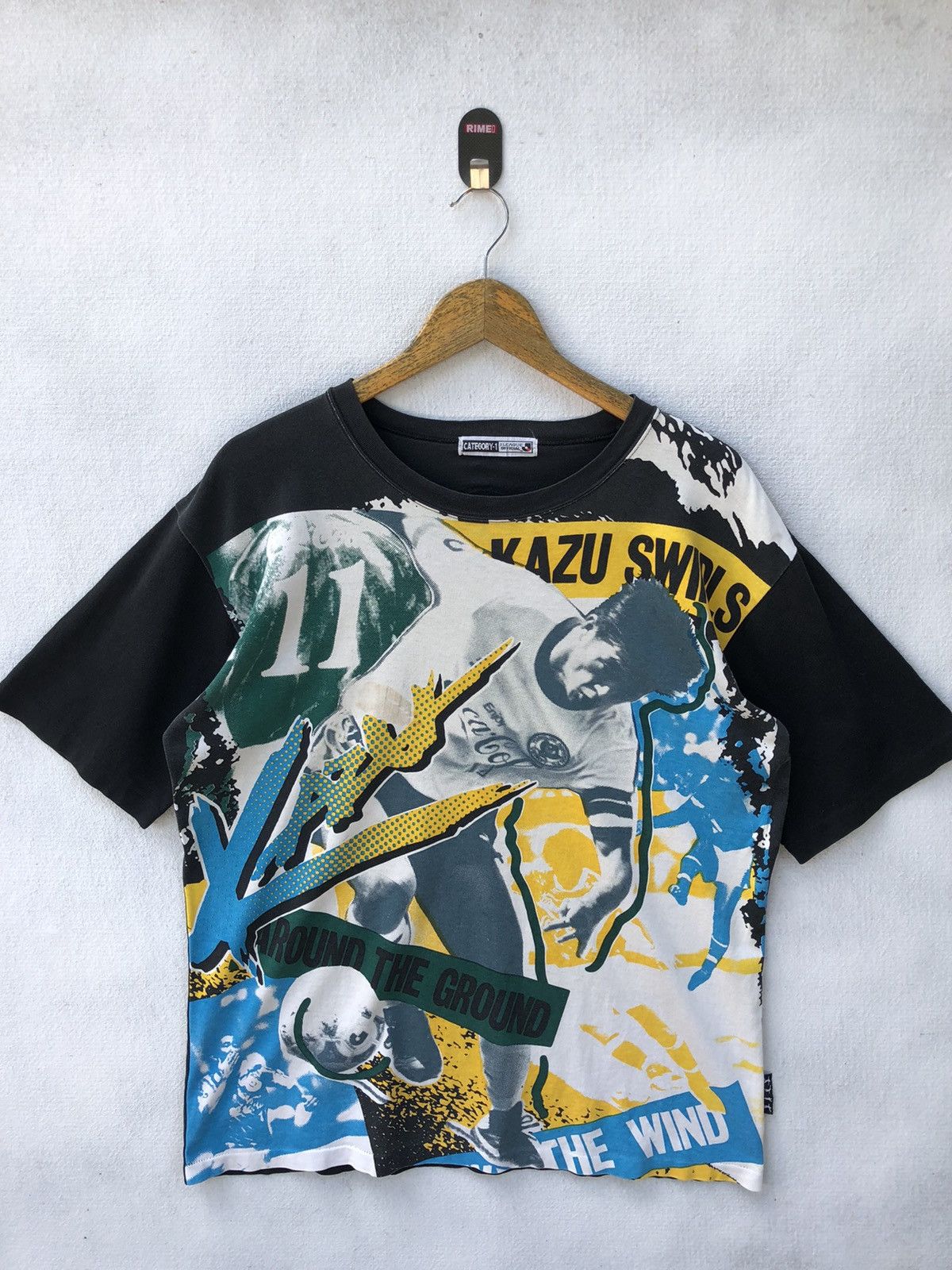 Japanese Brand × Vintage Rare Vintage J-League Legend Kazuyoshi Miura TShirt Size US M / EU 48-50 / 2 - 1 Thumbnail
