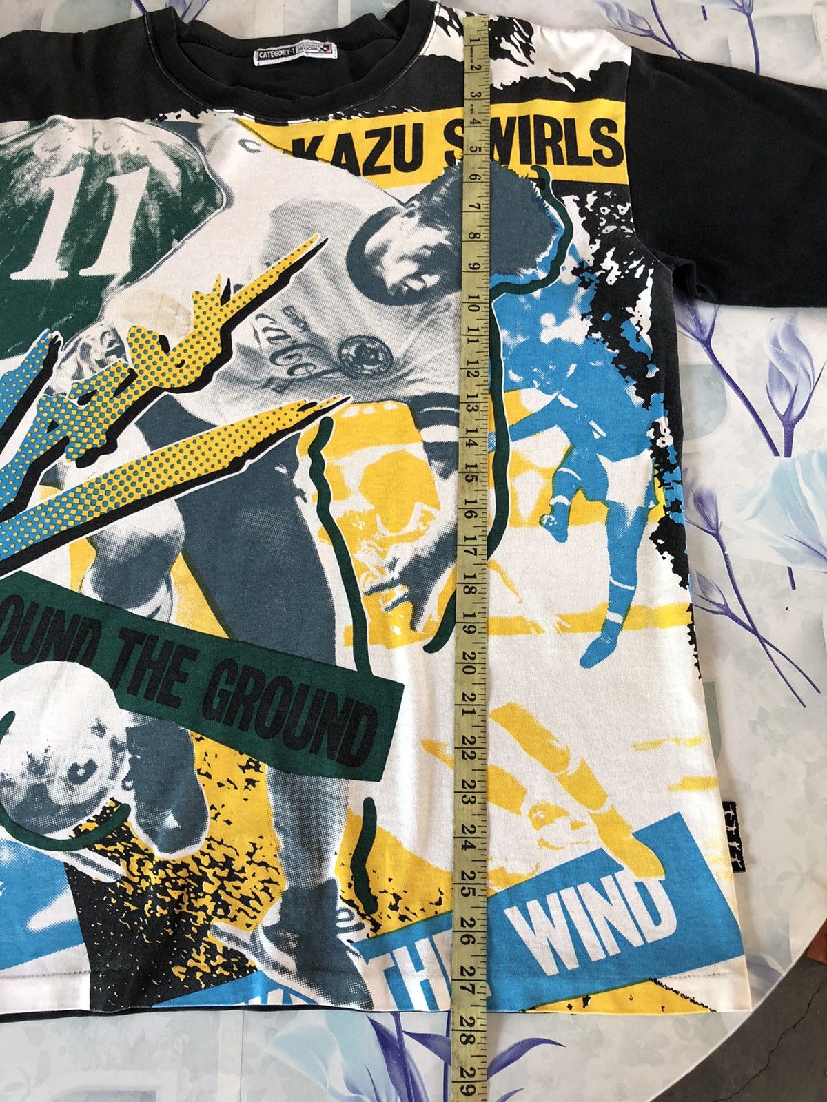 Japanese Brand × Vintage Rare Vintage J-League Legend Kazuyoshi Miura TShirt Size US M / EU 48-50 / 2 - 10 Thumbnail