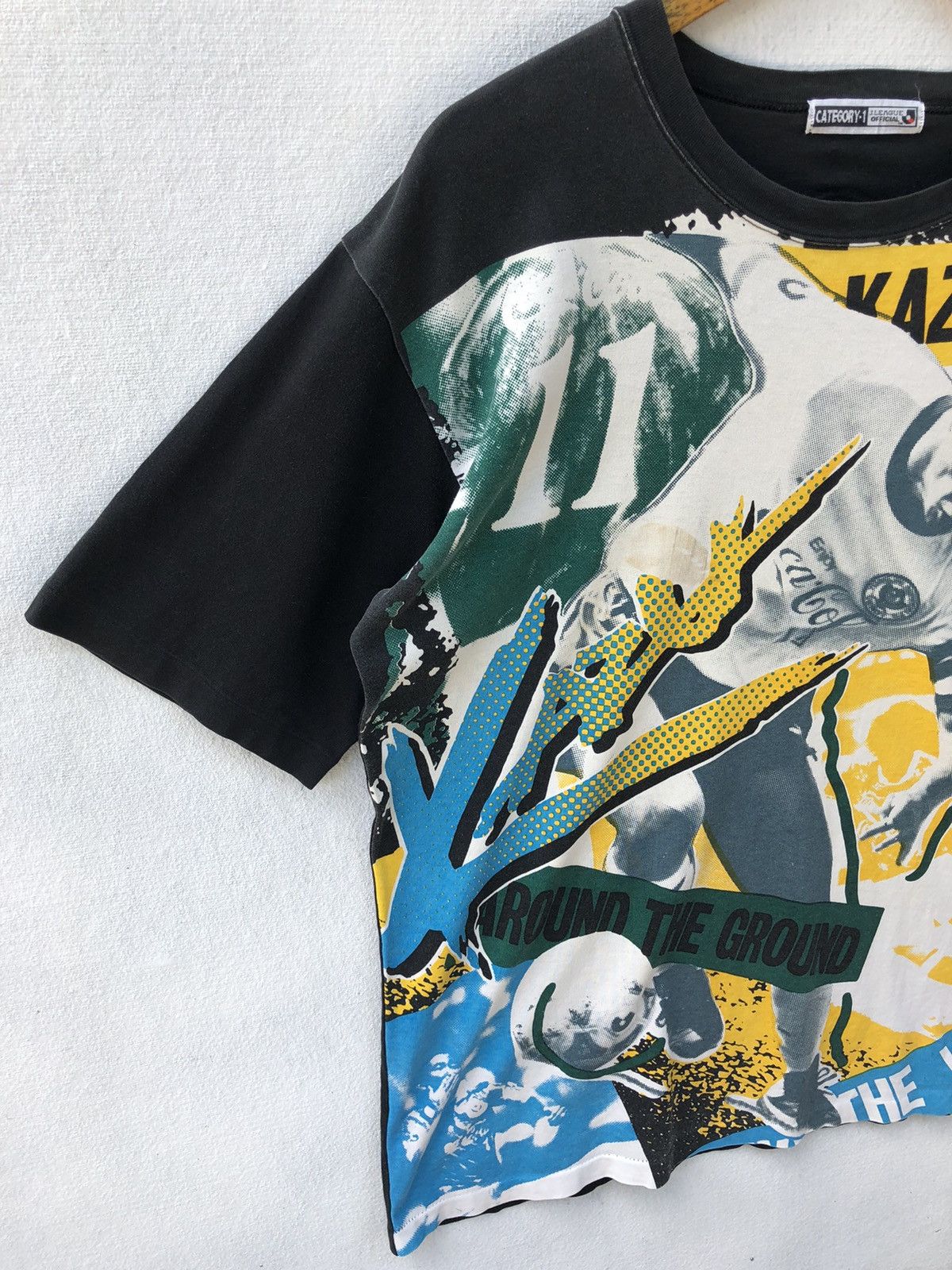 Japanese Brand × Vintage Rare Vintage J-League Legend Kazuyoshi Miura TShirt Size US M / EU 48-50 / 2 - 4 Thumbnail