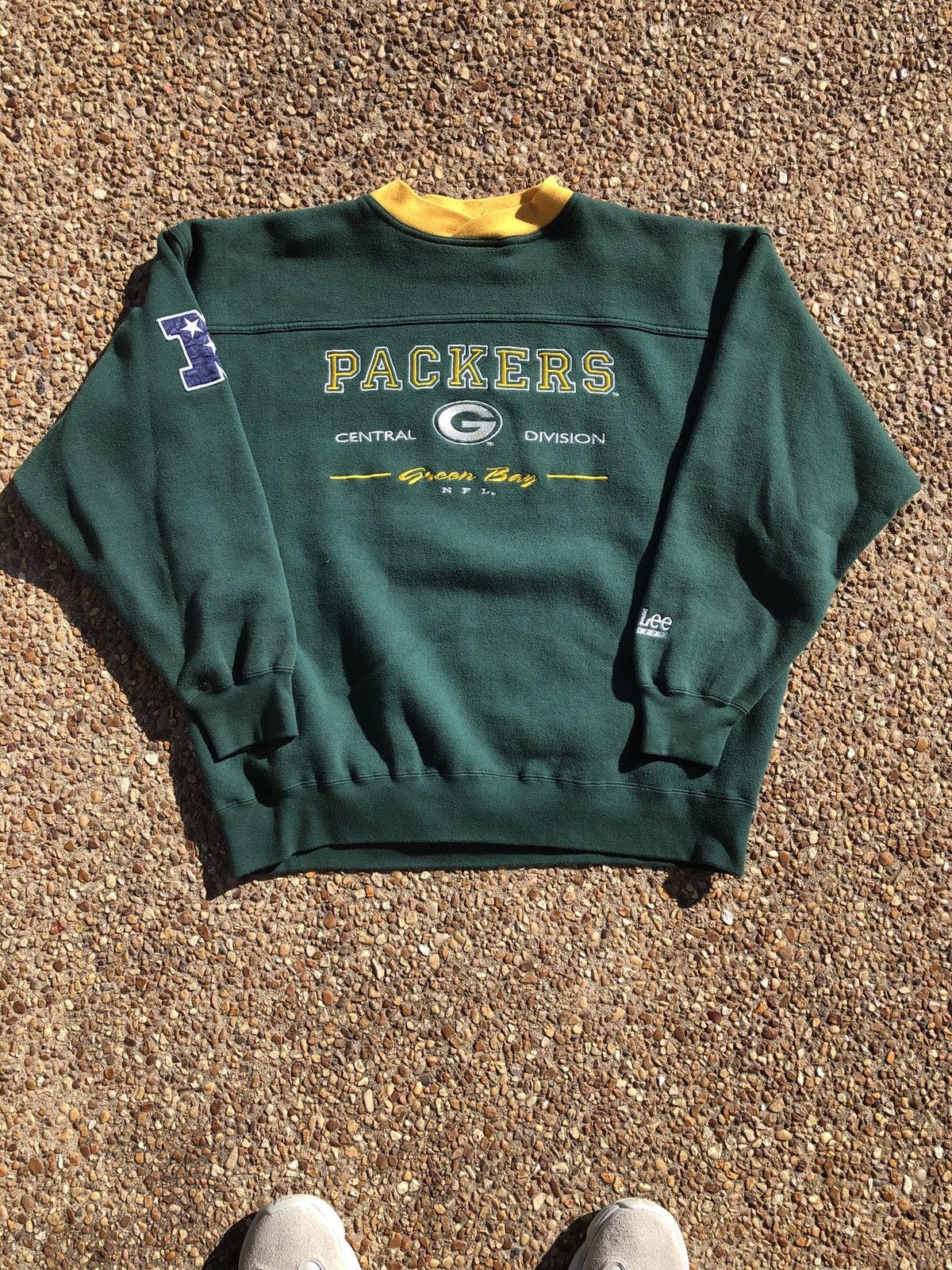 Vtg Lee Sport Greenbay Packers NFL team sweatshirt