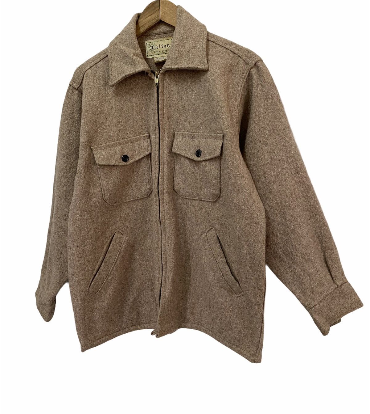 Filson 50s MELTON ZIPPER WOOL JACKET Size US L / EU 52-54 / 3 - 5 Thumbnail