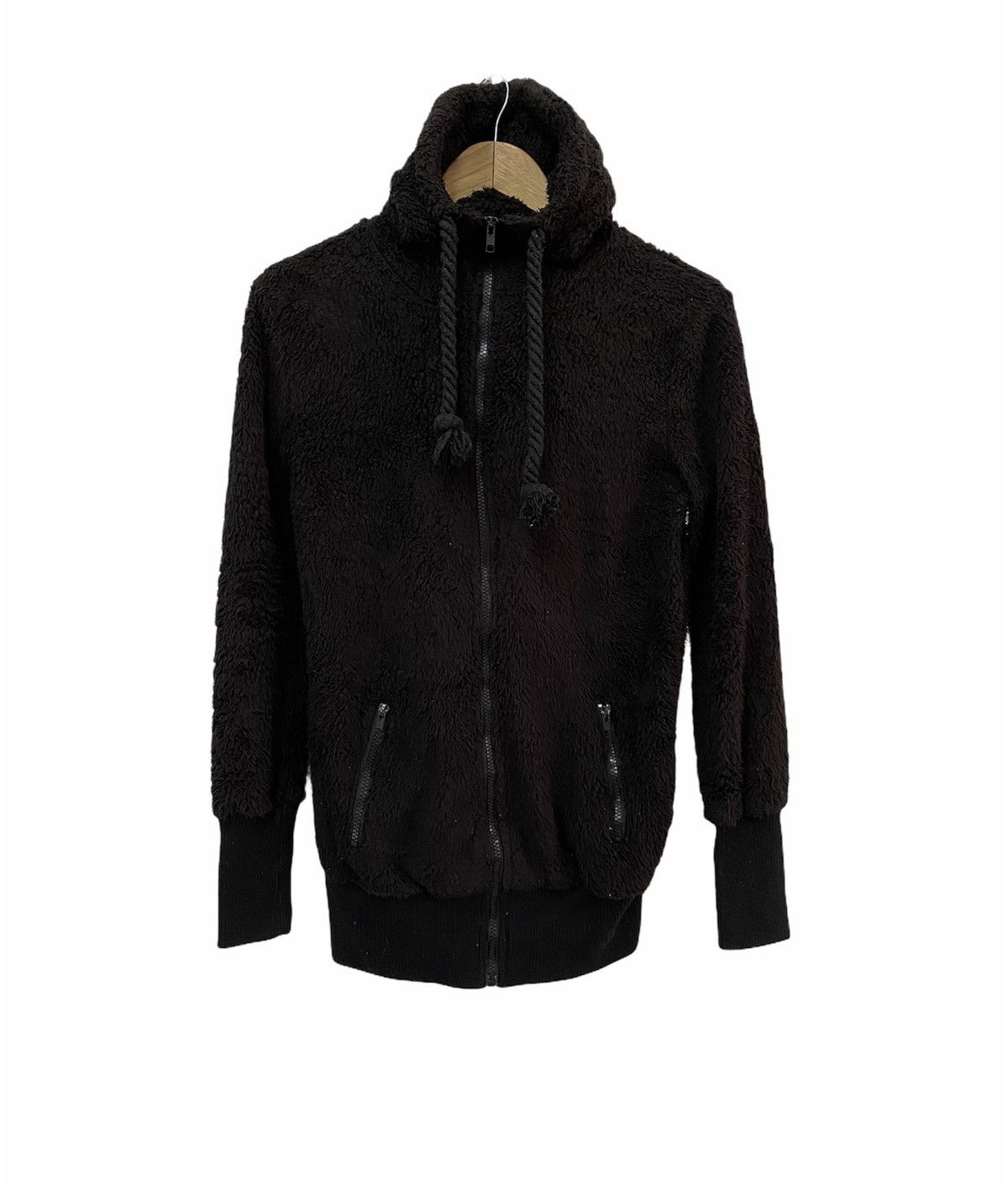 Japanese Brand × Undercover Vintage Skulls Mastermind Design Faux Sherpa Hoodie Jacket Size US S / EU 44-46 / 1 - 3 Thumbnail
