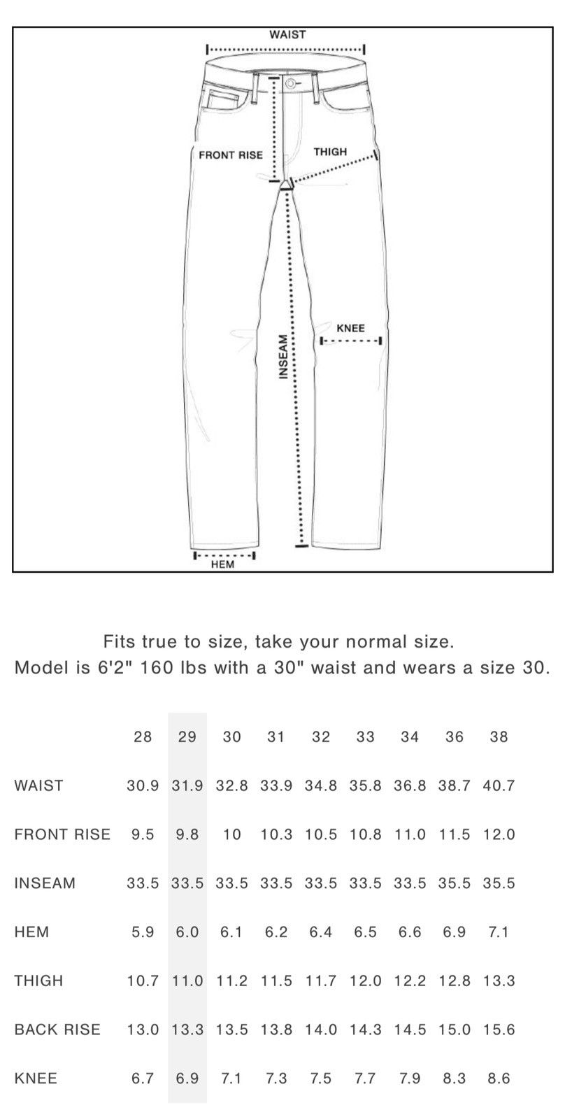 John Elliott John Elliott Cast 2 Jeans / Onyx / Raw Black Denim / 29 Size US 29 - 7 Thumbnail