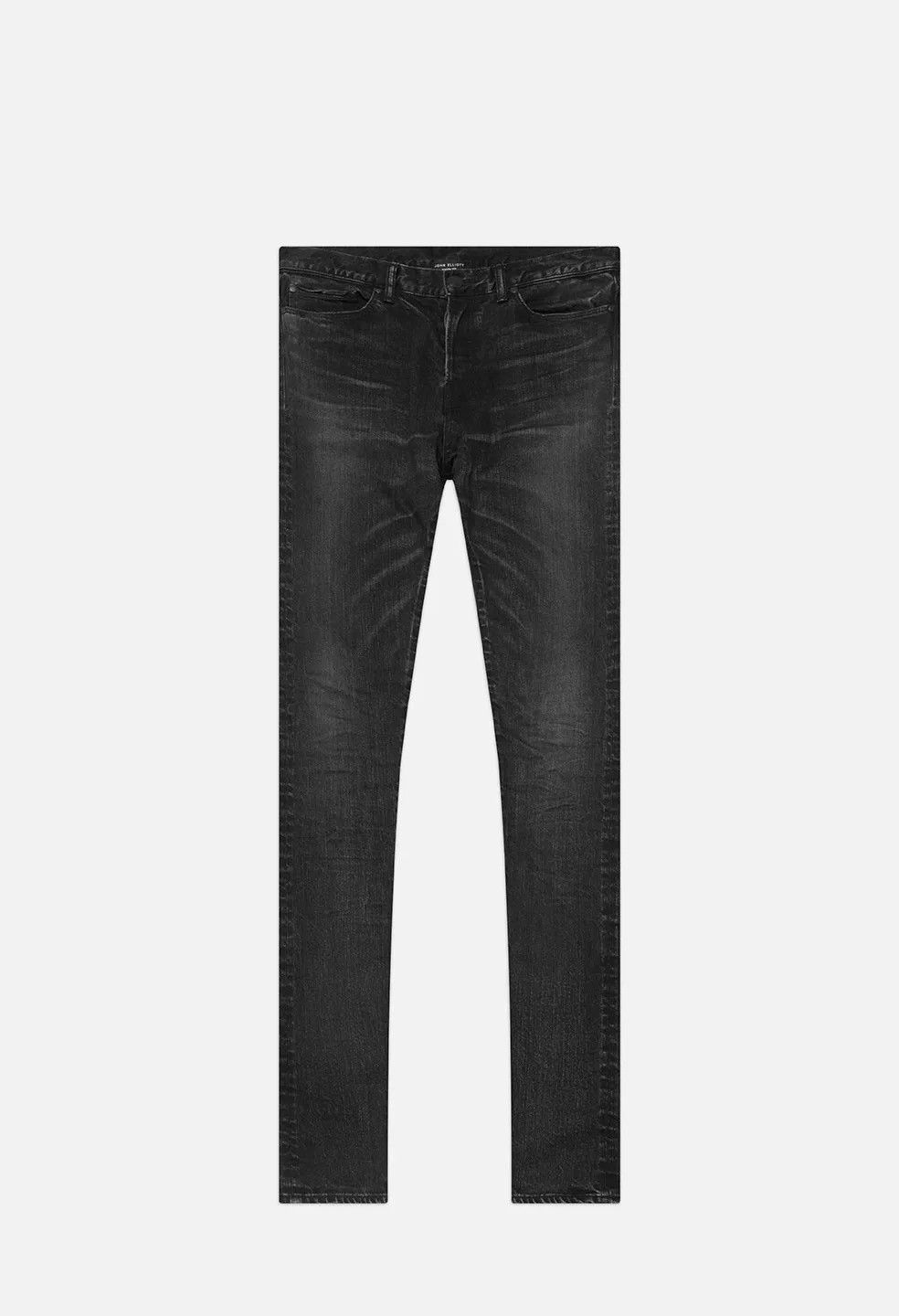 John Elliott John Elliott Cast 2 Jeans / Onyx / Raw Black Denim / 29 Size US 29 - 6 Thumbnail