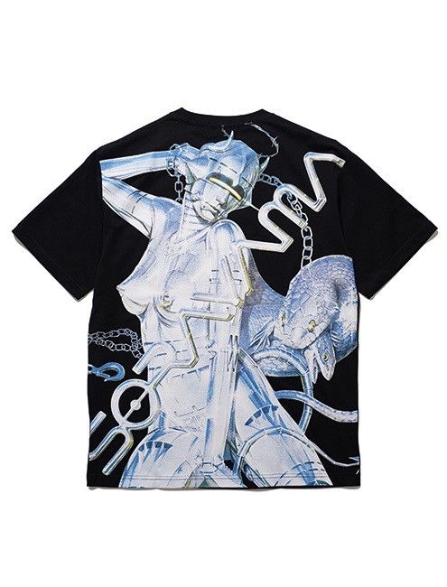 Xlarge SORAYAMA S/S SEXY ROBOT POCKET TEE BLACK | Grailed