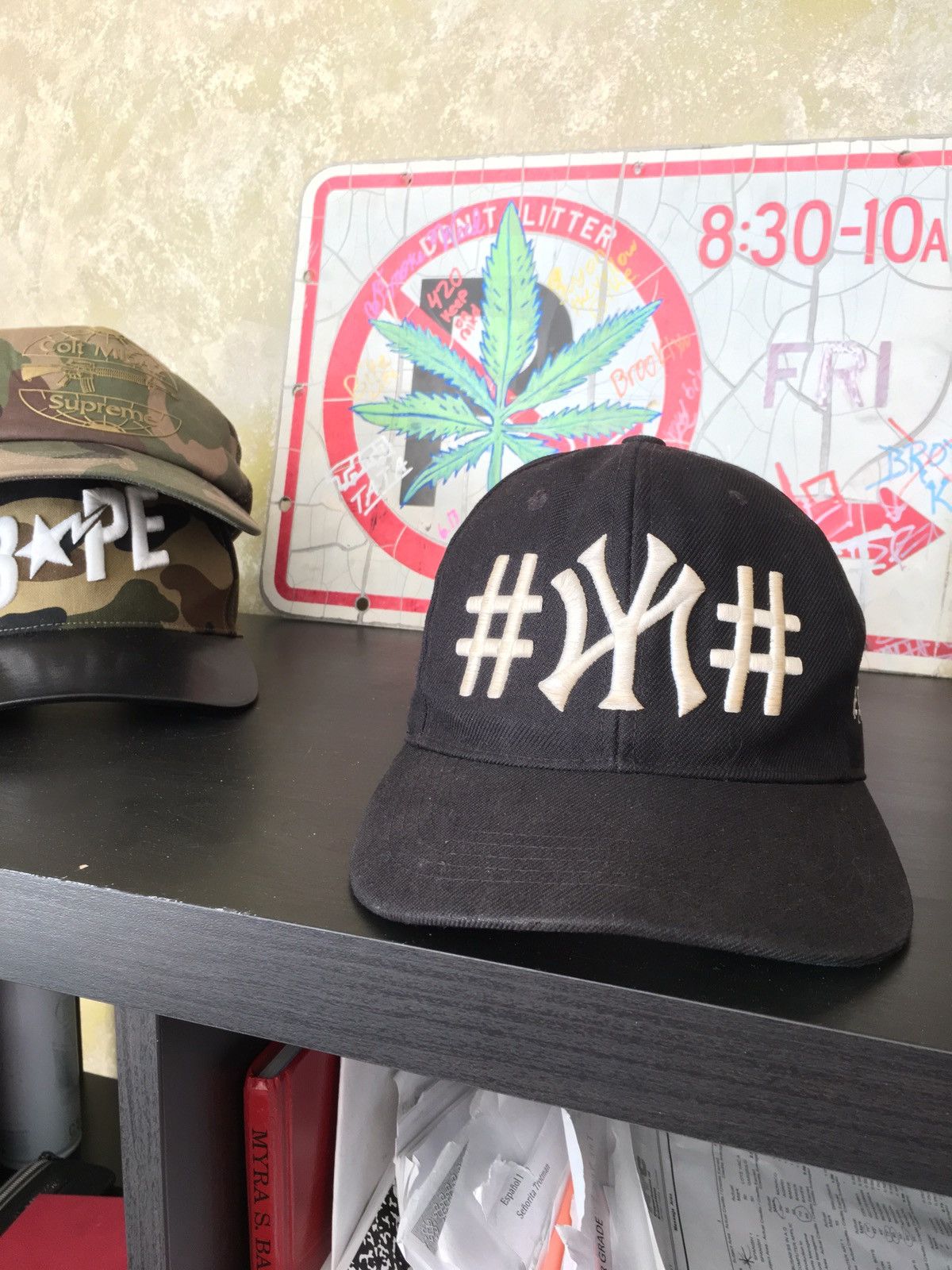 RARE Been Trill x 40 Oz authentic NYC x Virgil Abloh New York Yankees snapback