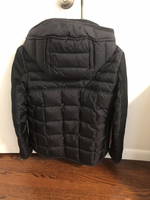 Moncler Moncler “Ryan Giubbotto” coat black badge | Grailed