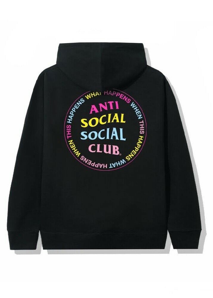 Anti Social Social Club What Happened Black Hoodie ASSC