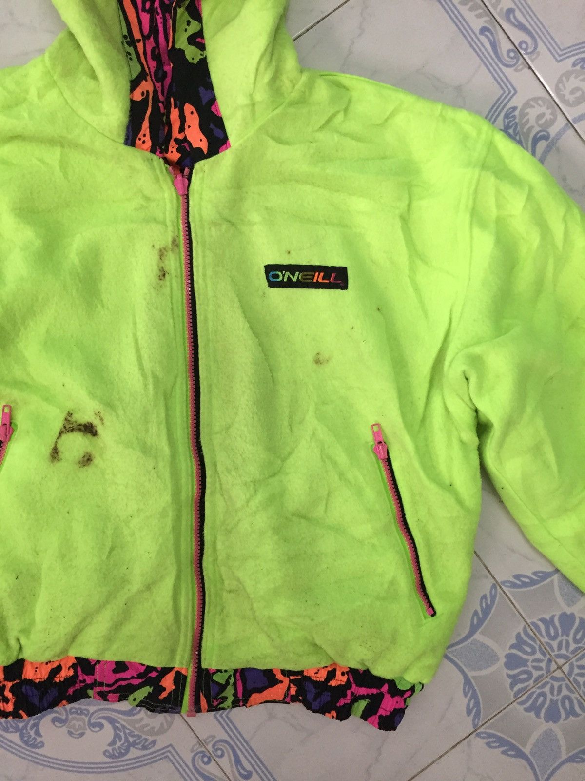 Other Oneill Art Fullprint Dual Side Usable Jacket Hoodie Size US M / EU 48-50 / 2 - 8 Thumbnail