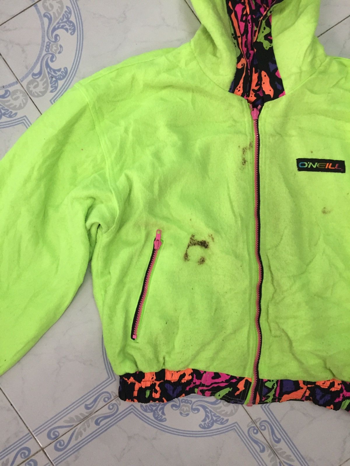 Other Oneill Art Fullprint Dual Side Usable Jacket Hoodie Size US M / EU 48-50 / 2 - 7 Thumbnail