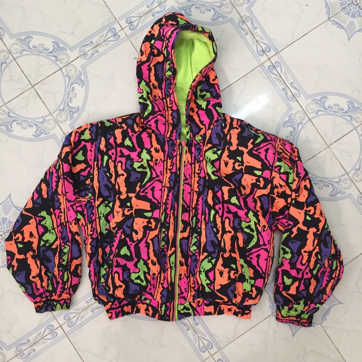 Other Oneill Art Fullprint Dual Side Usable Jacket Hoodie Size US M / EU 48-50 / 2 - 1 Thumbnail