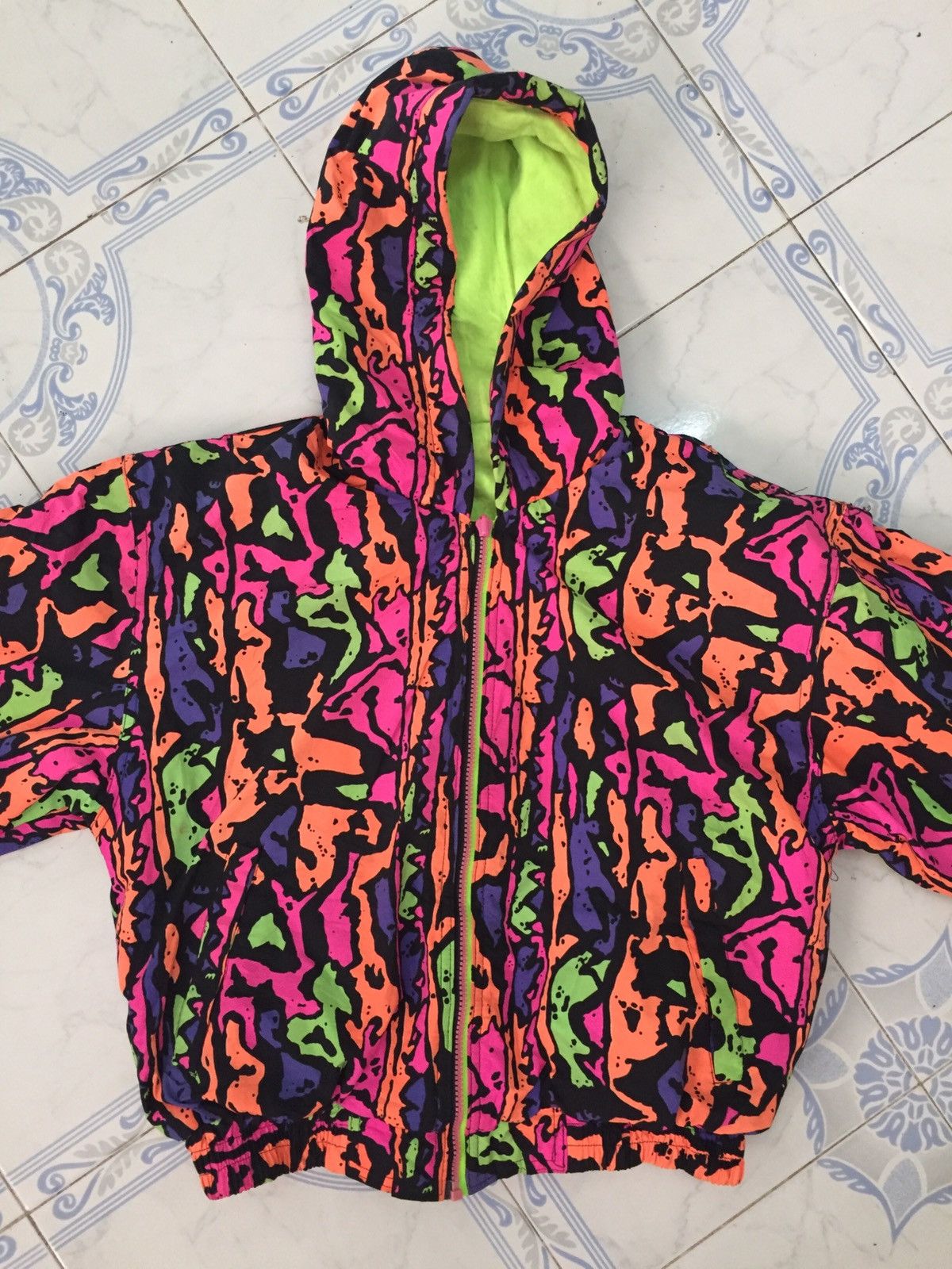 Other Oneill Art Fullprint Dual Side Usable Jacket Hoodie Size US M / EU 48-50 / 2 - 2 Thumbnail