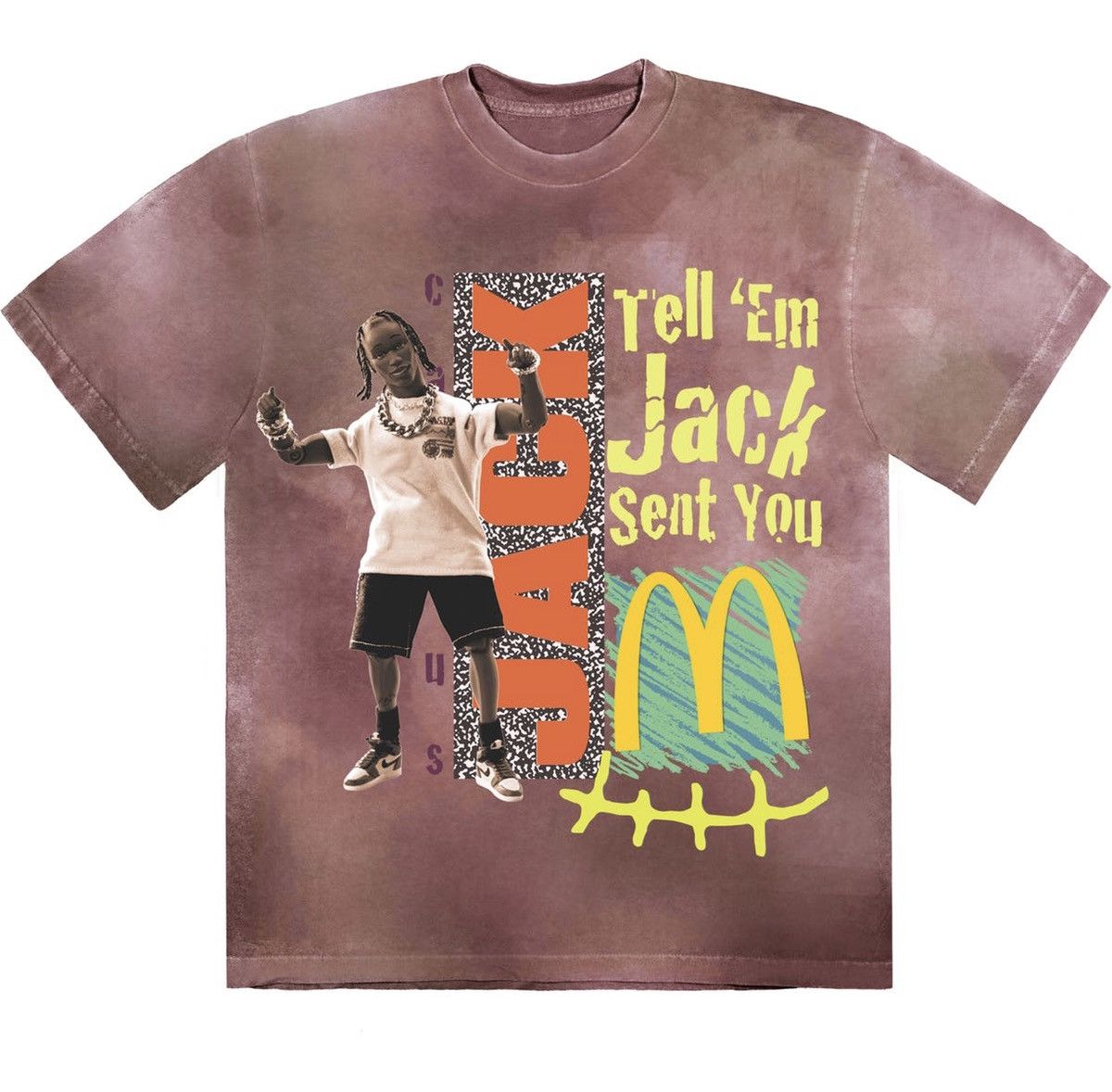 Cactus Jack x McDonalds Jack Smile T-Shirt II