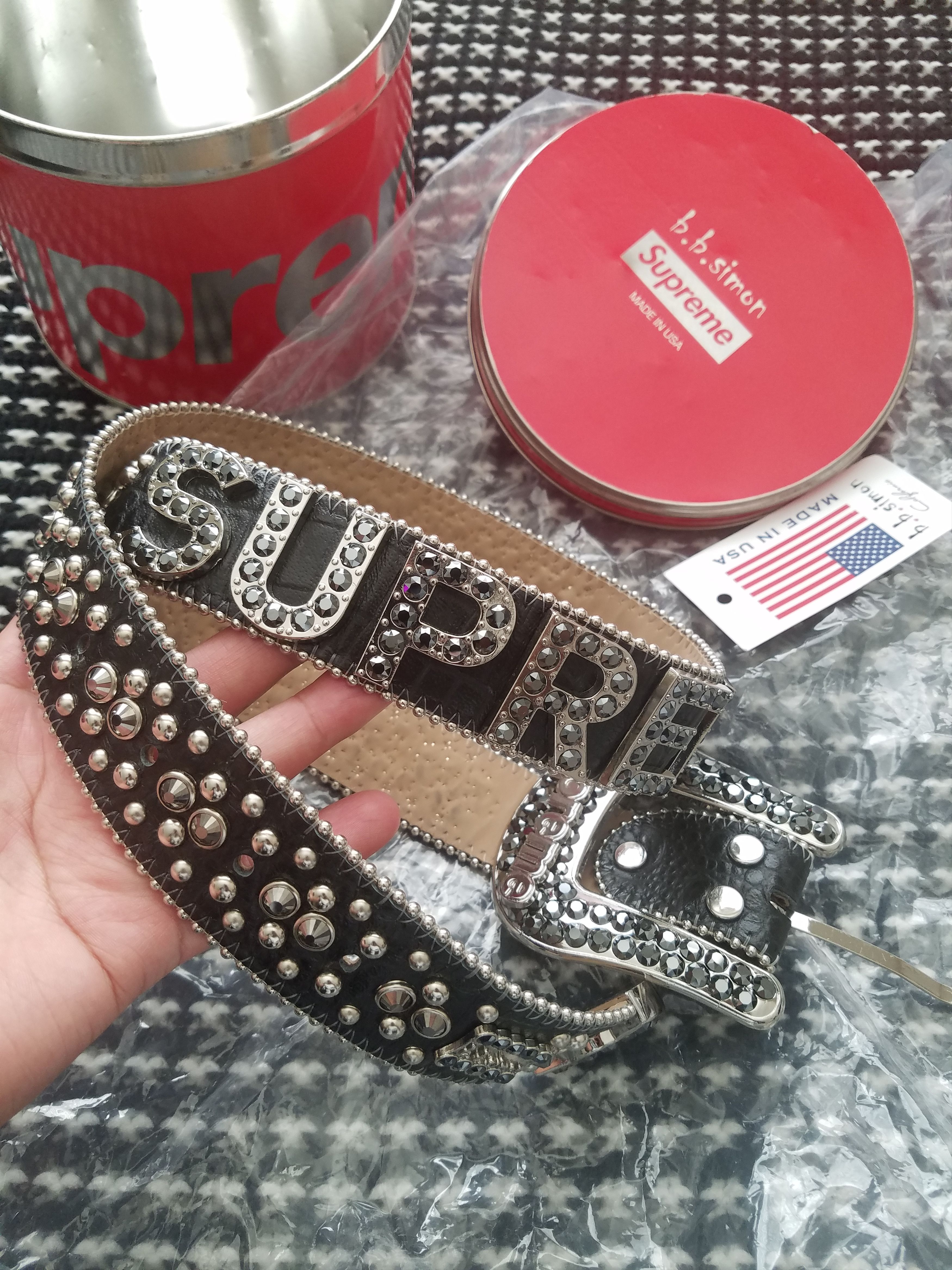 supreme bb belt