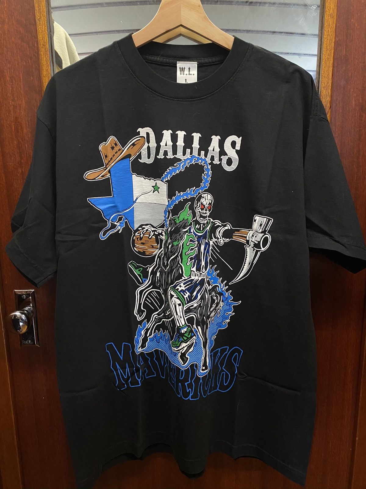 Warren Lotas Warren Lotas “Dallas Mavericks” T-Shirt | Grailed 