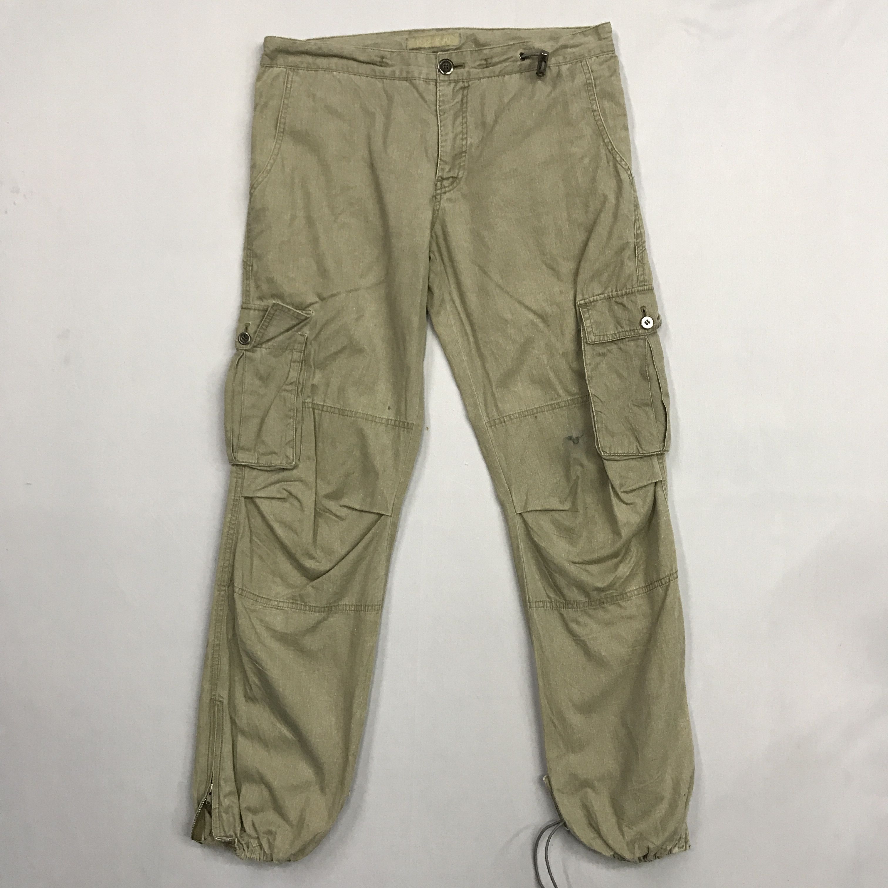 Pageboy Cargo Pants Multi pocket Zipper Leg Tactical Pants