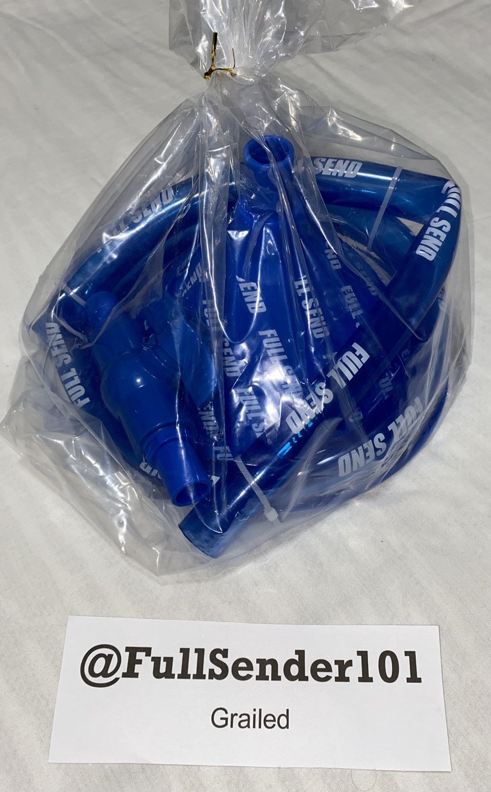 Full Send by Nelk Boys FULL SEND BEER FUNNEL - BLUE | Grailed