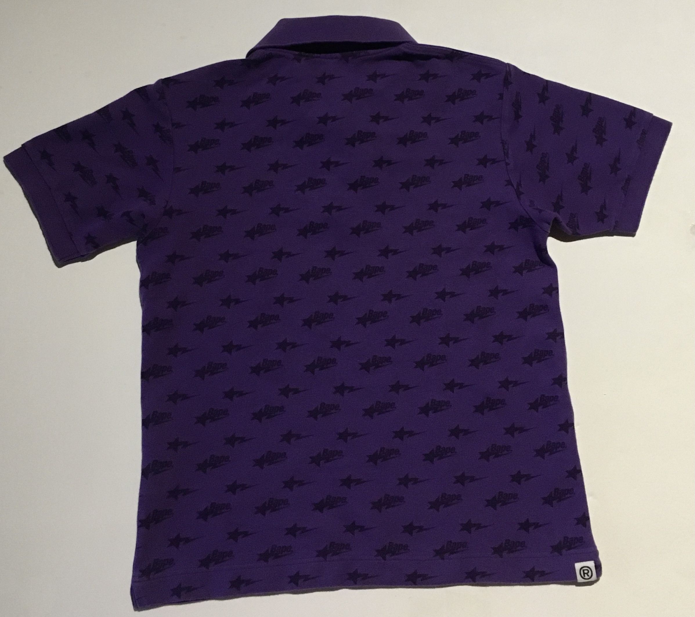 Bape Bape bapesta logo polo shirt Size US S / EU 44-46 / 1 - 2 Thumbnail
