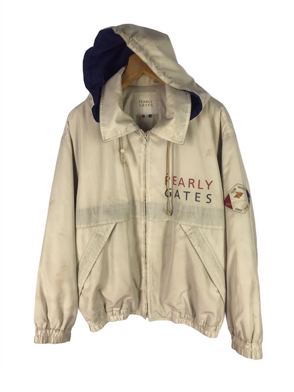 Japanese Brand LAST DROP💥PEARLY GATES WINDBREAKER RAINCOAT