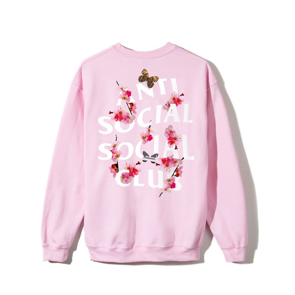 Anti Social Social Club Kkoch Pink Crewneck ASSC DS