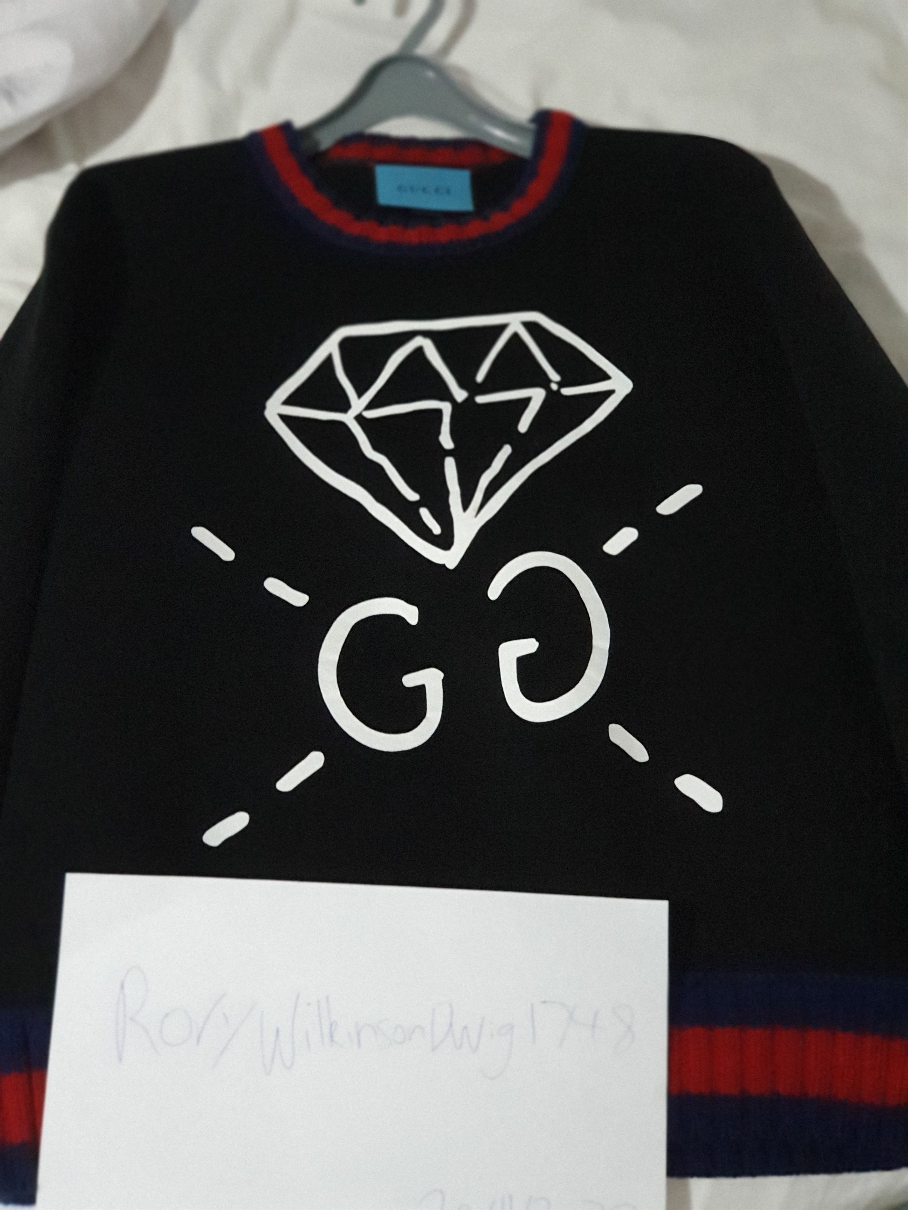 Gucci hot sale diamond sweatshirt