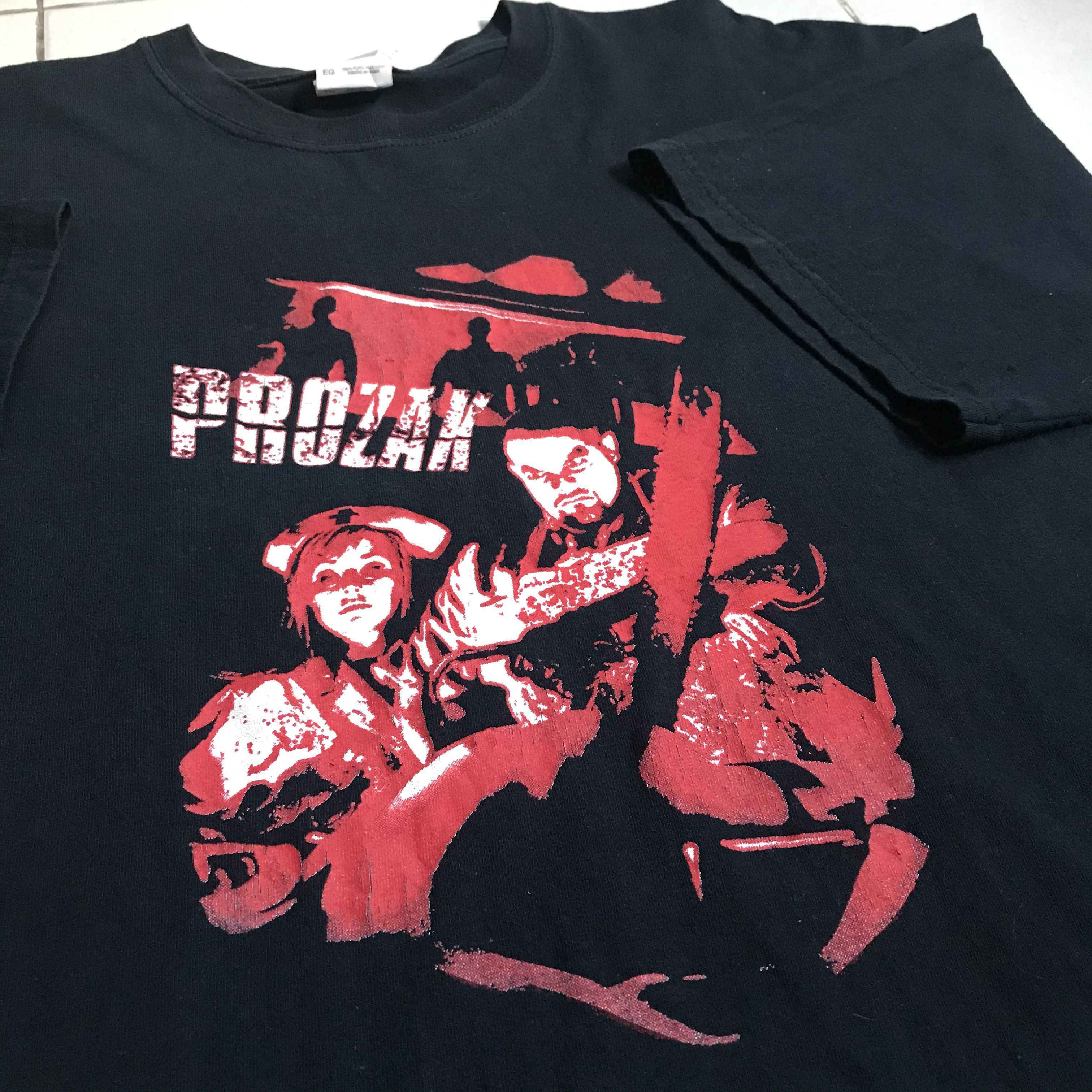 Expert Horror × Rap Tees × Vintage Vintage Y2K Prozak Rapper Hiphop Promo Tee XL Size US XL / EU 56 / 4 - 1 Thumbnail