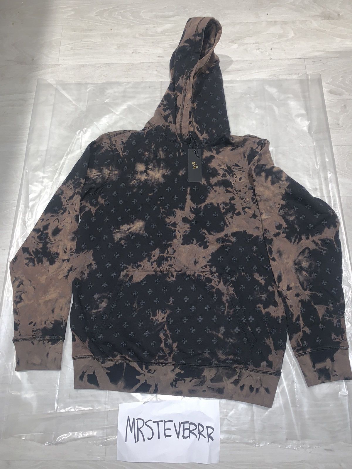 Octobers Very Own OVO TIE DYE MONOGRAM HOODIE | Grailed