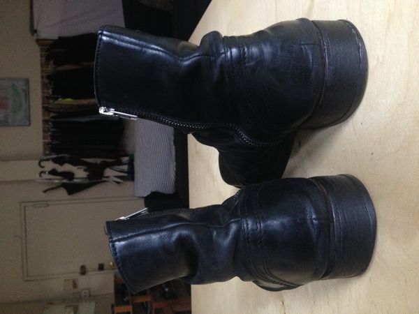 Allsaints Black Boot Size US 8 / EU 41 - 3 Preview