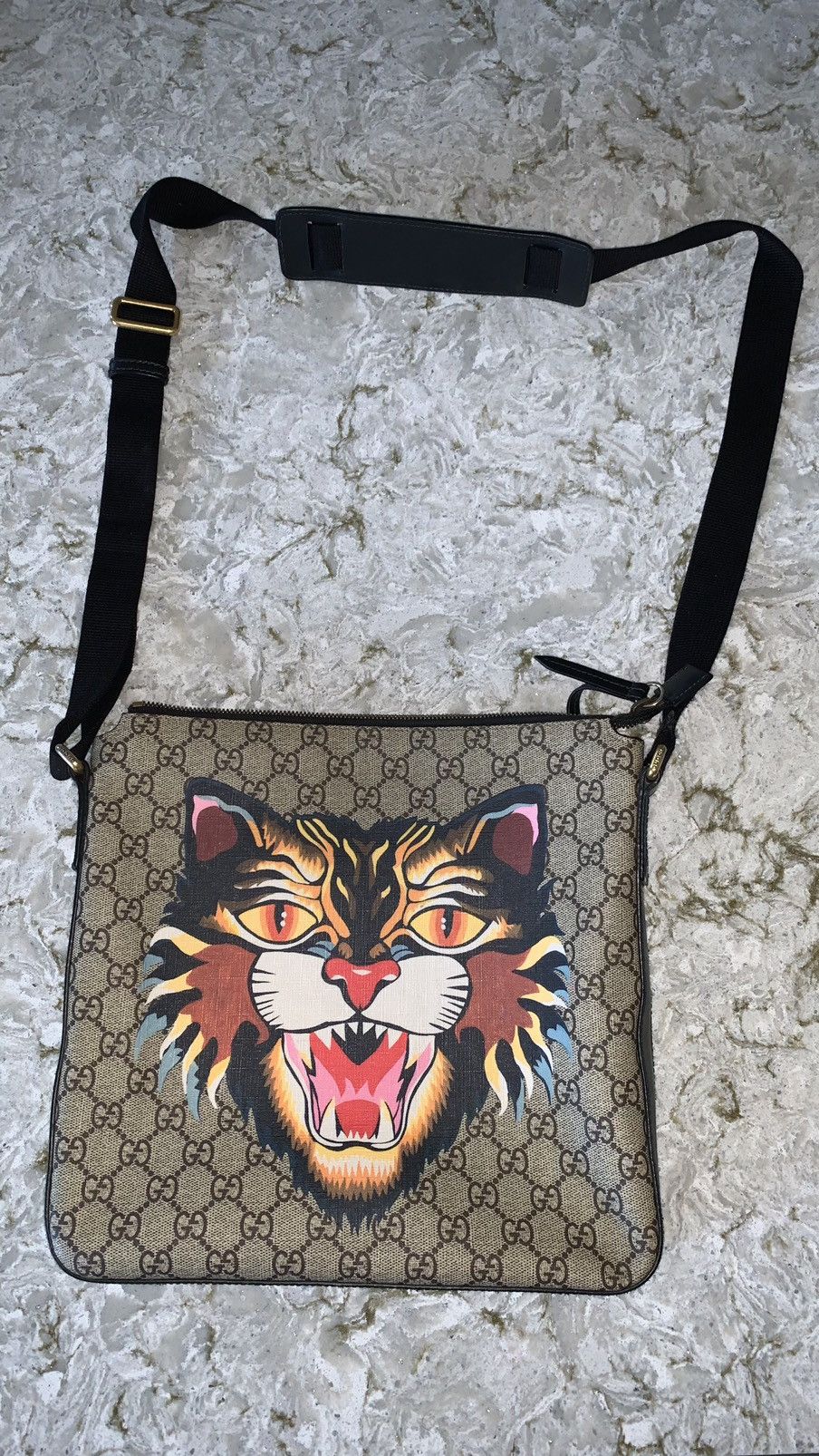 Gucci Gucci Angry Cat 25th Anniversary Messenger Bag Grailed