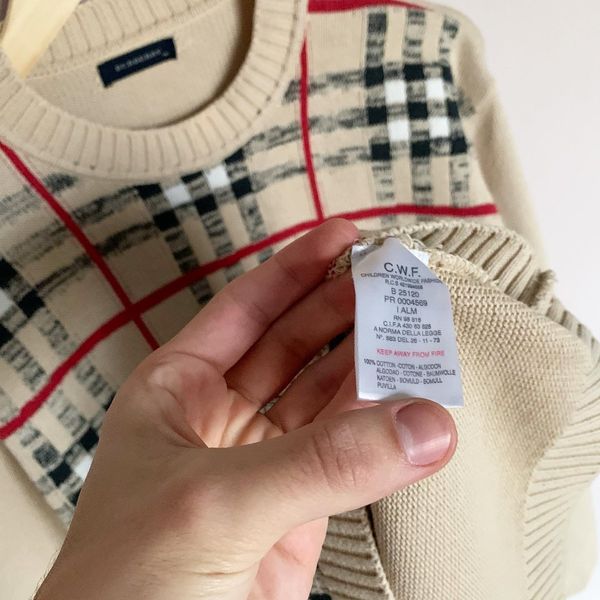 Childrens worldwide fashion top burberry