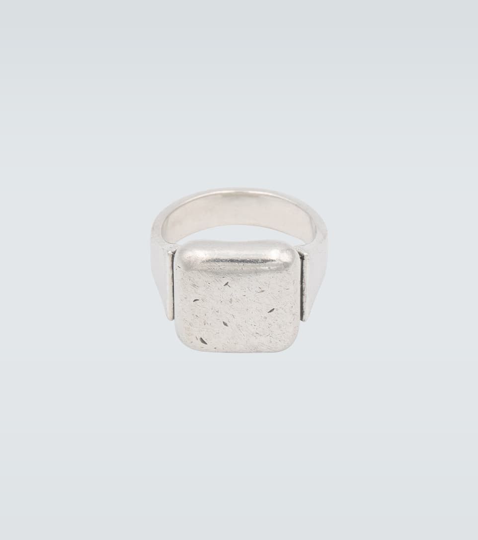 Sterling Silver Square Signet Ring