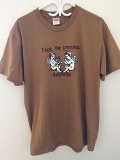 Fuck the president supreme 2022 shirt - Kingteeshop