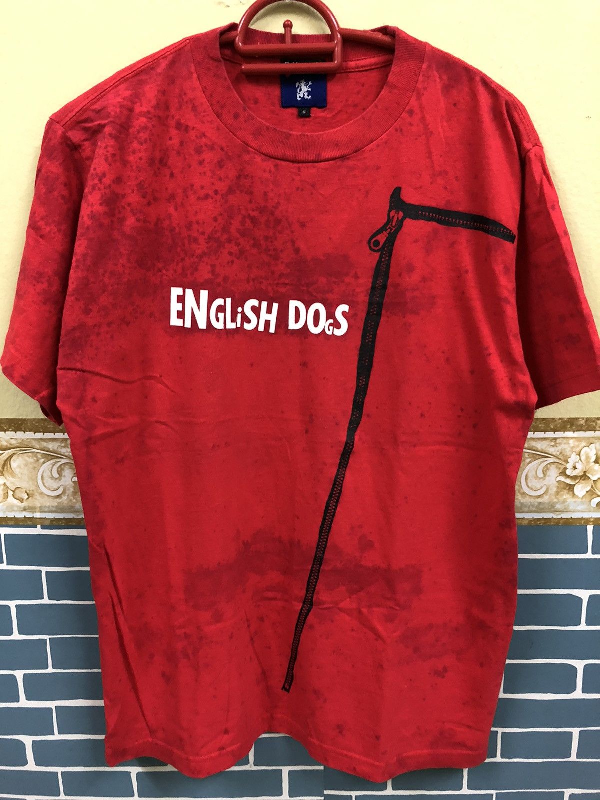 Crossover Punk Band “English Dogs” tshirt
