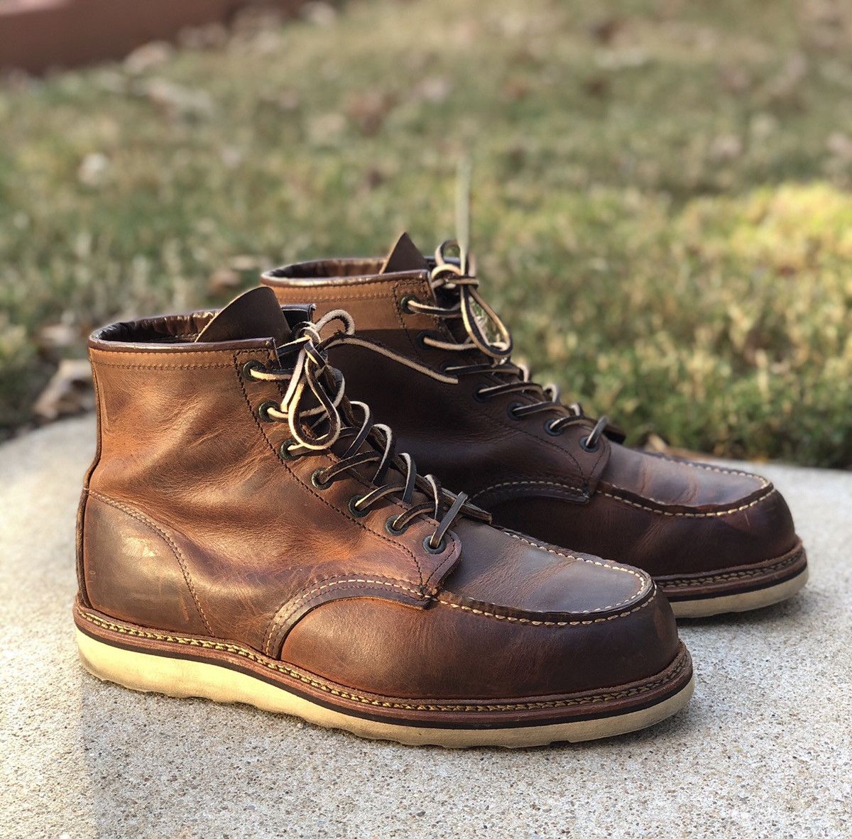 Red Wing Red Wing 1907 Copper Moc Toe Boots | Grailed Red Wing Red Wing 1907 Copper Moc Toe Boots | Grailed