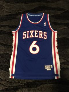 Adidas NEW 76ers Wilt Chamberlain #13 Phil's Hardwood Classic Jersey  Large Mens