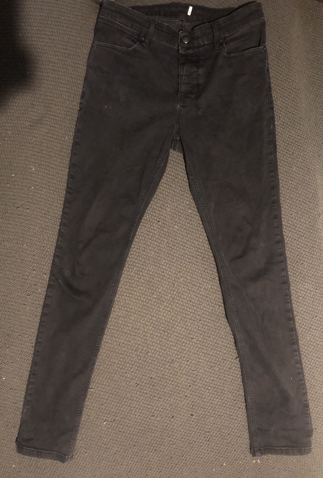 Ksubi Ksubi Van Wrinkle Black Skinny Jeans Size US 31 - 1 Thumbnail