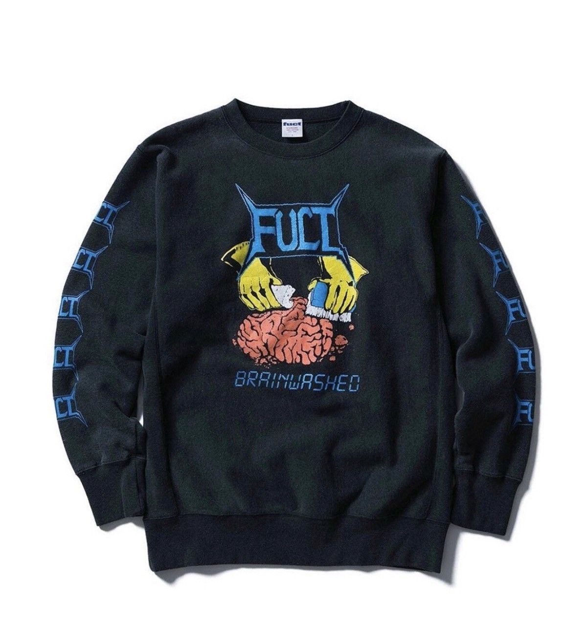 FUCT Fuct Brainwashed Crewneck Sweater | Grailed