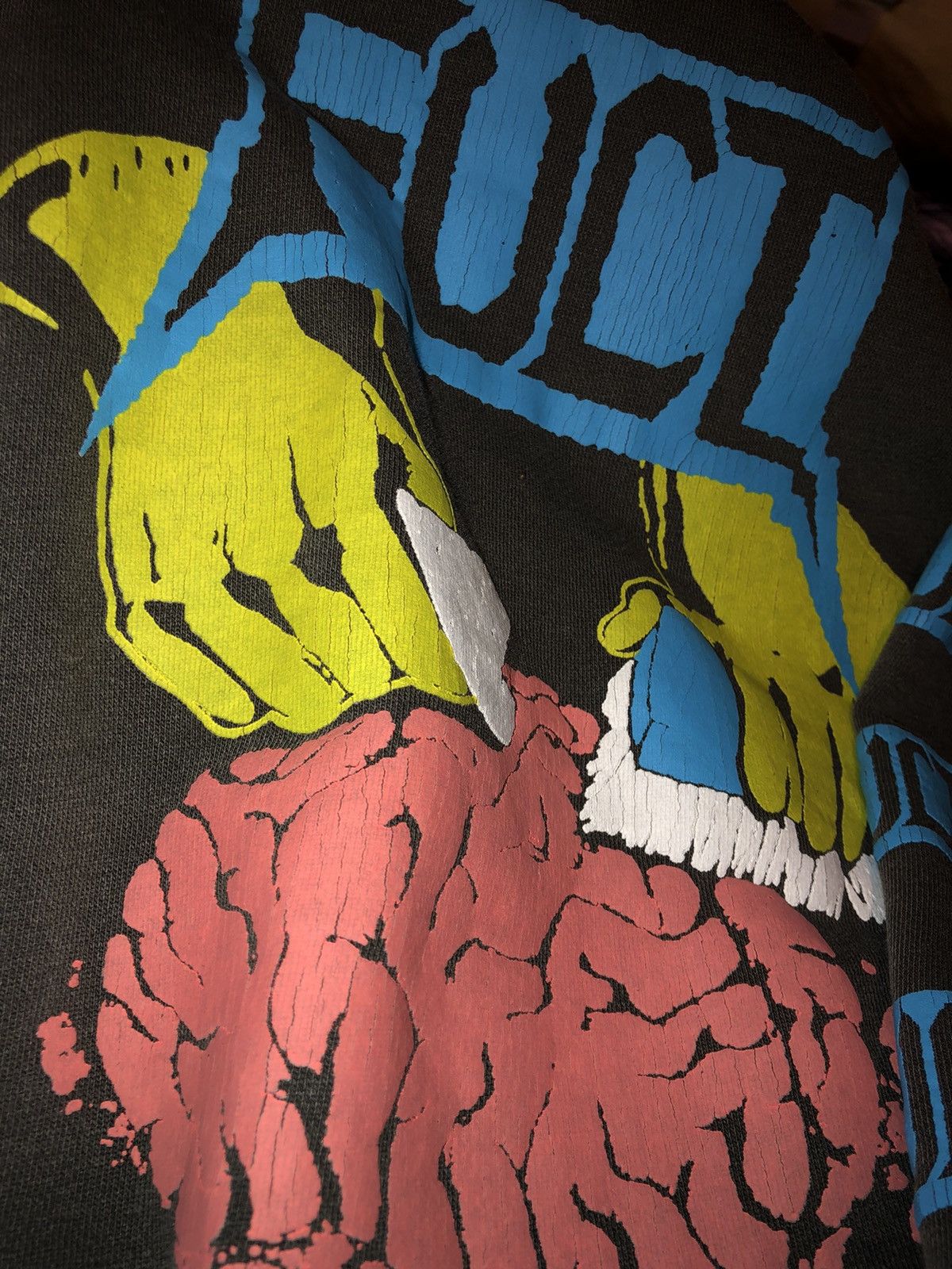 トップス FUCT SSDD BRAINWASHED CREWNECK SWEAT FUCT SSDD BRAINWASHED CREWNECK SWEAT