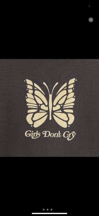 Girls Dont Cry Girls Don't Cry Butterfly Hoodie Black size XL