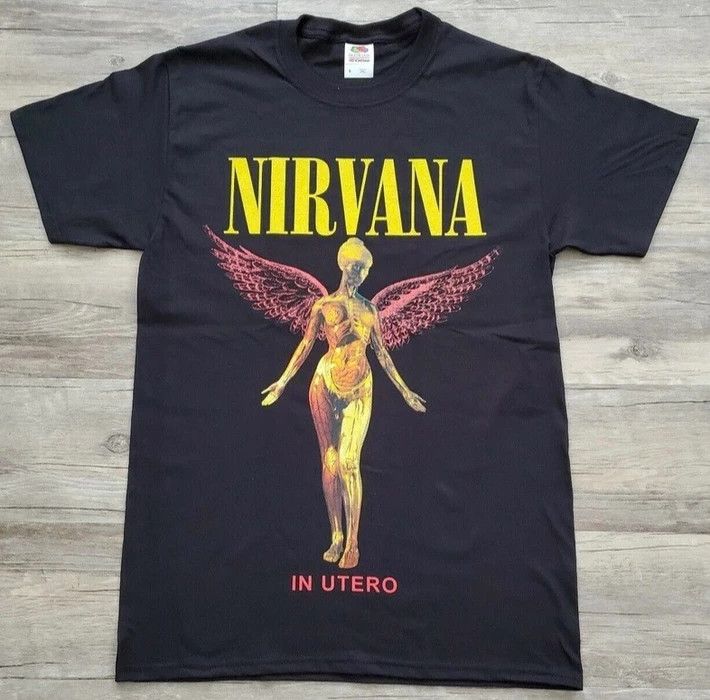 Nirvana Iconic Nirvana X Angel Band Shirt | Grailed