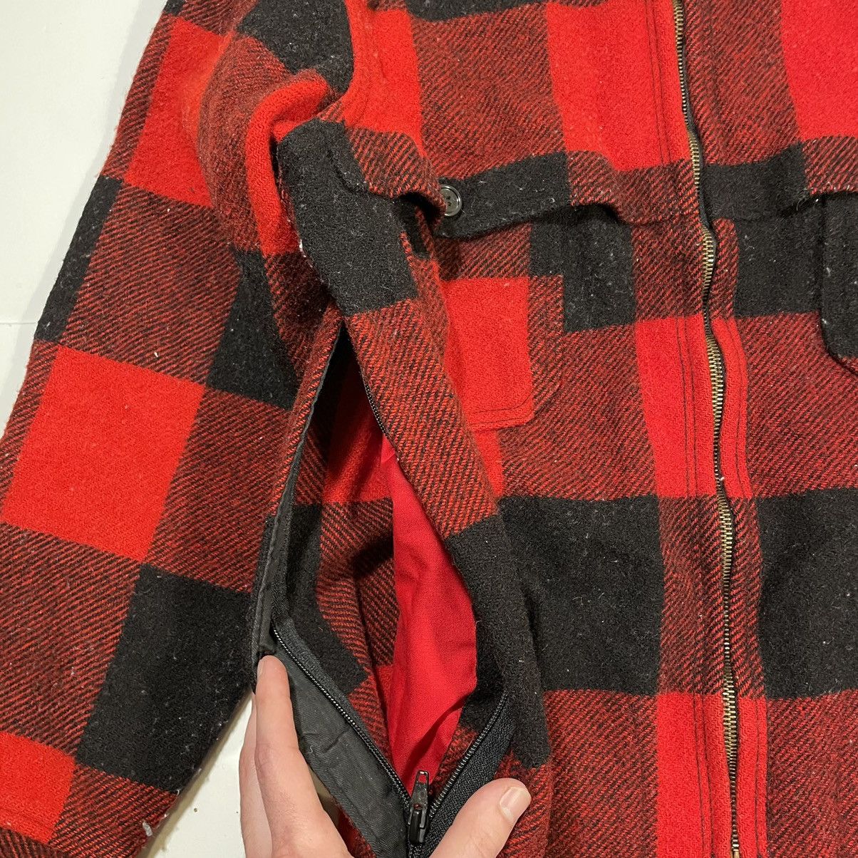 Vintage × Woolrich Woolen Mills 60’s Woolrich Buffalo Check Heavy Flannel Shirt Size US M / EU 48-50 / 2 - 3 Thumbnail