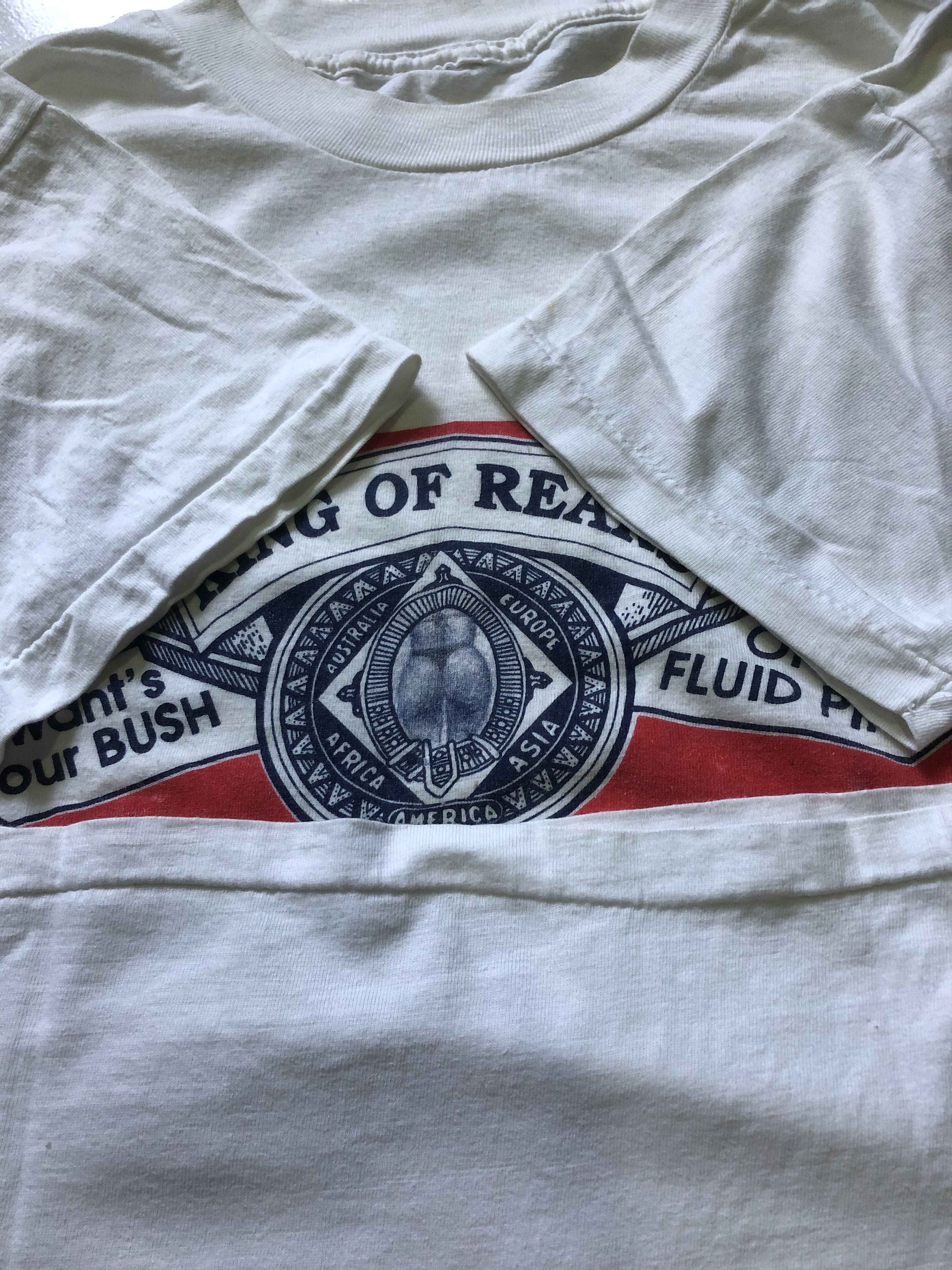 Budweiser × Vintage Vintage Buttwiser Parody Tshirt Budweiser Size US M / EU 48-50 / 2 - 3 Thumbnail