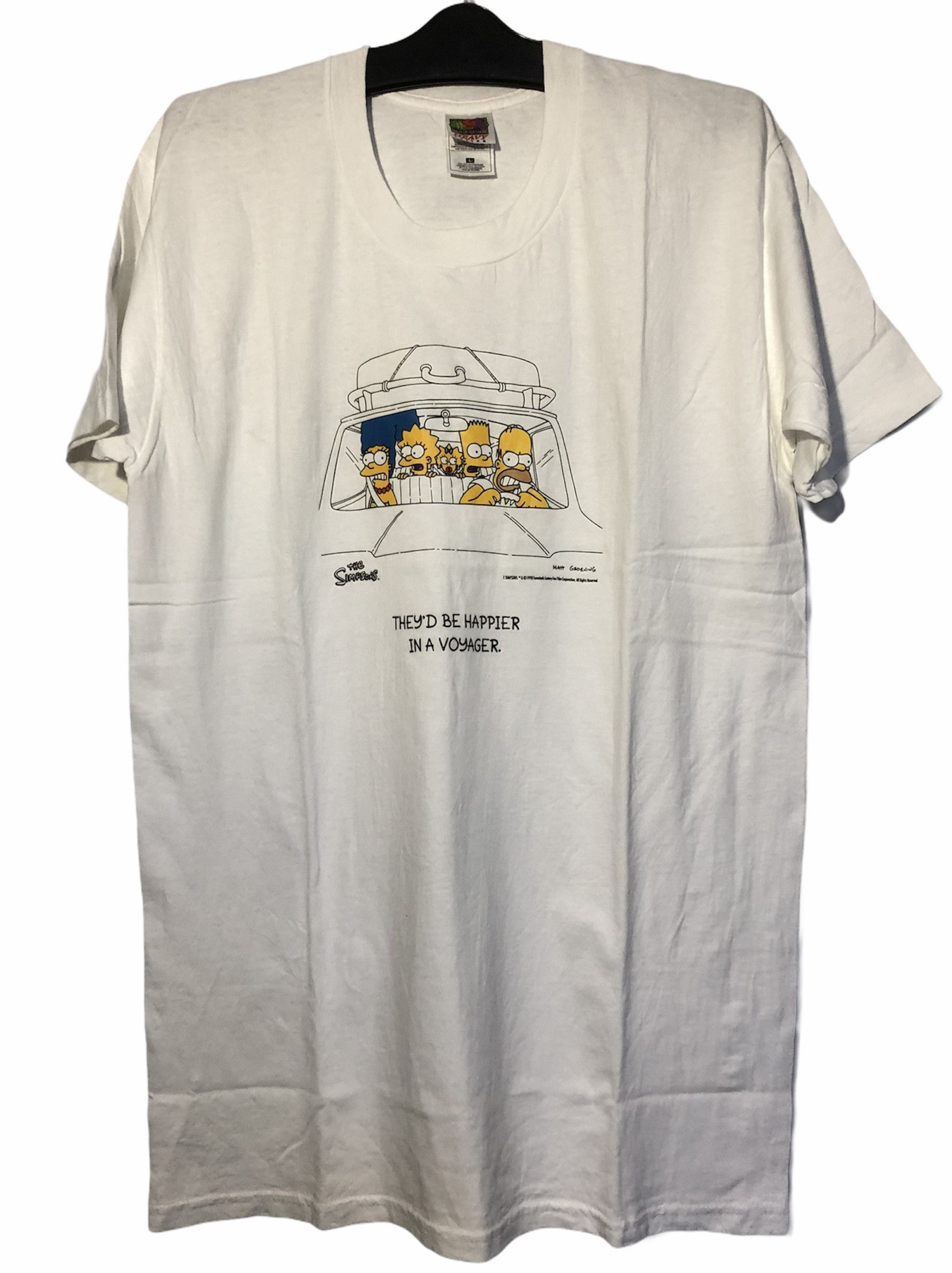 Vintage 90s The Simpsons Matt Groening Tshirt